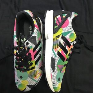 graphic adidas running shoes